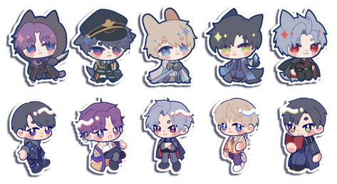 LNDS - Charms and Stickers