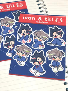 ALNST stickers